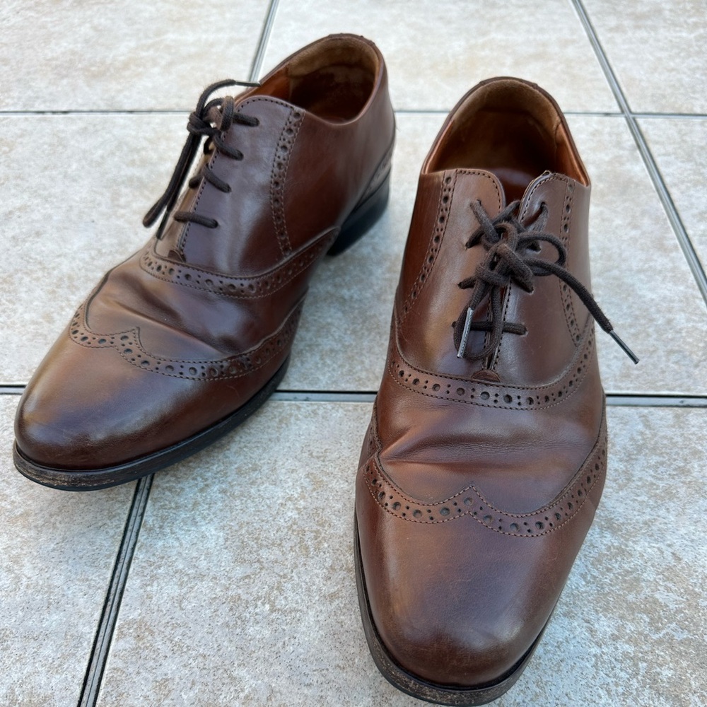 Wolf And Shepherd Men's Senna Oxford  Dress Shoe